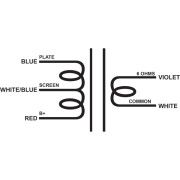 Edcor GXSE10-6-5K Single ended Tube output Transformer