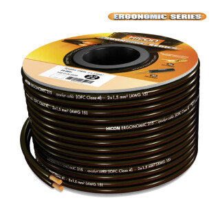 HICON Speaker-Cable 2 x 1,50 mm² Ergonomic Series