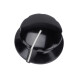 Bakelite Knob Fester RCA black