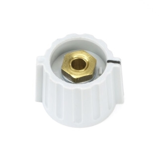 Elma Klassischer Spannzangen- Flügelknopf 21mm grau