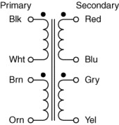 Hammond Netztrafo 3.6VA 12V@0.3 266F12B