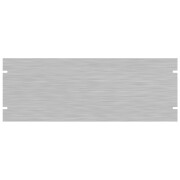 19" 4U Frontpanel Rack Aluminium Blank Unfinished