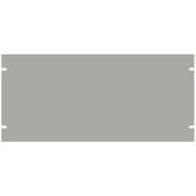 19" 5U Frontpanel Rack Aluminium Blank Military Grey