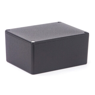 Hammond Diecast Aluminum Enclosure black 115x90x51mm