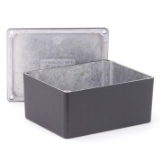 Hammond Diecast Aluminum Enclosure black 115x90x51mm