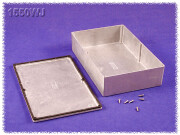 Watertight Diecast Enclosure 175x275x62 mm, Natural Aluminum