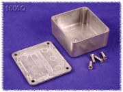 Aluminium Gehäuse 55x60x26 mm, natur