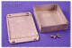 Diecast Enclosure, Flanged Lid 93x119x30 mm, Natural Aluminum