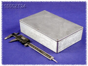 Massives Dickwand Aluminium Gehäuse 147x223x50 mm,...