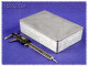 Thick Wall Diecast Enclosure 147x223x50 mm, Natural Aluminum