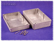 Massives Dickwand Aluminium Gehäuse 147x223x50 mm,...