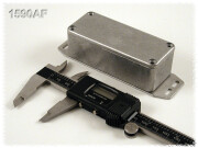 Aluminium Gehäuse, Boden mit Montagewinkeln 39x92x27...