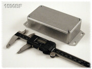 Aluminium Gehäuse, Boden mit Montagewinkeln...