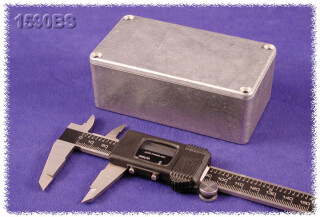 Aluminium Gehäuse 60x112x38 mm, natur