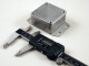 Diecast Enclosure, Flanged Base 50x50x21 mm, Natural Aluminum