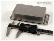Watertight Diecast Enclosure, Flanged Lid 60x112x27 mm,...