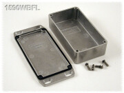 Watertight Diecast Enclosure, Flanged Lid 60x112x27 mm,...