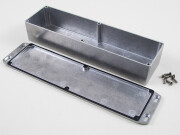 Watertight Diecast Enclosure, Flanged Lid 71x254x51 mm,...