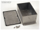 Watertight Diecast Enclosure, Flanged Base 119x187x78 mm, Natural Aluminum