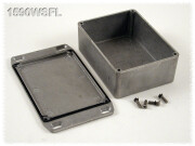 Watertight Diecast Enclosure, Flanged Lid 82x110x40 mm,...