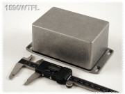 Watertight Diecast Enclosure, Flanged Lid 80x120x55 mm,...