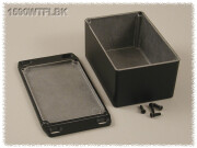 Watertight Diecast Enclosure, Flanged Lid 80x120x55 mm,...
