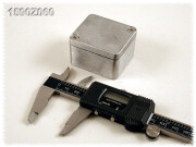 Aluminium Gehäuse, wasserdicht 45x50x24 mm, natur