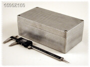 Aluminium Gehäuse, wasserdicht 120x221x61 mm, natur