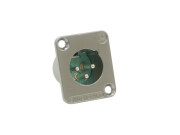 DE 3M XLR NKL/SLV S/CUP