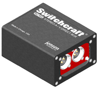 Switchcraft SC702CT DI BOX, Stereo A/V Direct Box
