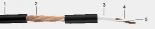 Gotham Audio 100 m Spule, Typ 10495 GAC-2a Economical single shielded high flex microphone cable
