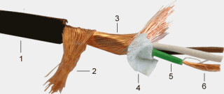 Gotham Audio 100m Coil, Type 10701 3-stranded Microphone cable Gotham Cable