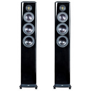 Elac Standlautsprecher Vela FS-409 Black glossy, Pair
