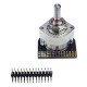 Elma Uni Selector Switch 1 Wafer 4 x 6 Shorting 15°