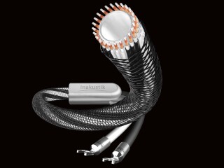 Inakustik reference LS-2404 BFA Banana 45°; Single-BiWire black 2 x 3,0m