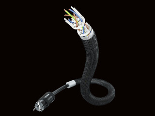 Inakustik Referenz AC-2404 AIR High Quality High End-Version: SCHUKO - C15 (C13) Schwarz