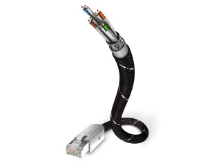 Inakustik reference Lan Cable CAT7 RJ45 <> RJ45; SF-UTP black/White
