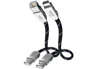 Inakustik Referenz High Speed USB 2.0 USB A <> USB B Schwarz