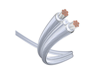 Inakustik Exzellenz Speaker Cable Silver 2 x 2,5 mm² Trans. Bulk ware per meter