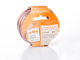 Inakustik Star Lautsprecherkabel-Ringe 2 x 2,5 mm²; Kabelring 10m; Preis/Stk Trans.