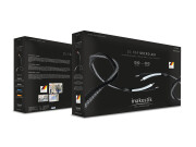 Inakustik Referenz LS-104 Micro AIR Spade; SingleWire Schwarz/Weiss 2x3,0m