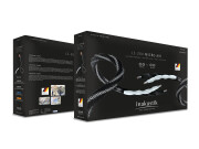 Inakustik Referenz LS-204 Micro AIR Easy Plug; SingleWire Schwarz/Weiss 2x3,0m