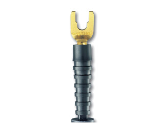 Inakustik reference KS-60 & KS-30 6/8 mm fork; bis 3,0 mm² White/black bulk