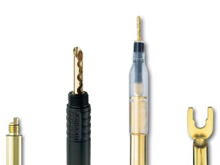 Inakustik Referenz Screw Type Adapter BFA Banana Adapter Weiß/Schw. bulk