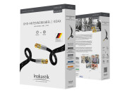 Inakustik Exzellenz HDTV Antennenkabel 120 dB Koax (m) > Koax (w); 120 dB Schwarz/Silber