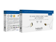 Inakustik XS High Speed HDMI Kabel mit Ethernet | HDMI 2.0b* High Speed HDMI Ethernet > High Speed HDMI Ethernet | aktiver Chip Weiß 3,0 m