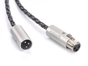 Inakustik Referenz NF-204 XLR Micro AIR NF-204; XLR -> XLR Schwarz/Weiss