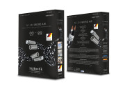 Inakustik Referenz NF-204 XLR Micro AIR NF-204; XLR -> XLR Schwarz/Weiss