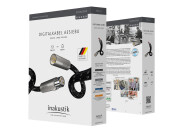 Inakustik Exzellenz Digitalkabel | XLR AES/EBU Digital AES/EBU;  XLR(m) <> XLR(w) Schwarz/Silber