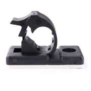 Cable Clamp CCS6 Self-Adhesive Clip black 10/20/50/100...